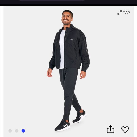 Men's Tiro Adidas advanced track jacket S - Picture 3 of 9